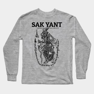 Sak Yant Muay Thai Hermit Long Sleeve T-Shirt